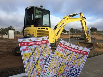 The Earthmover Kit | ABC Safety Stickers